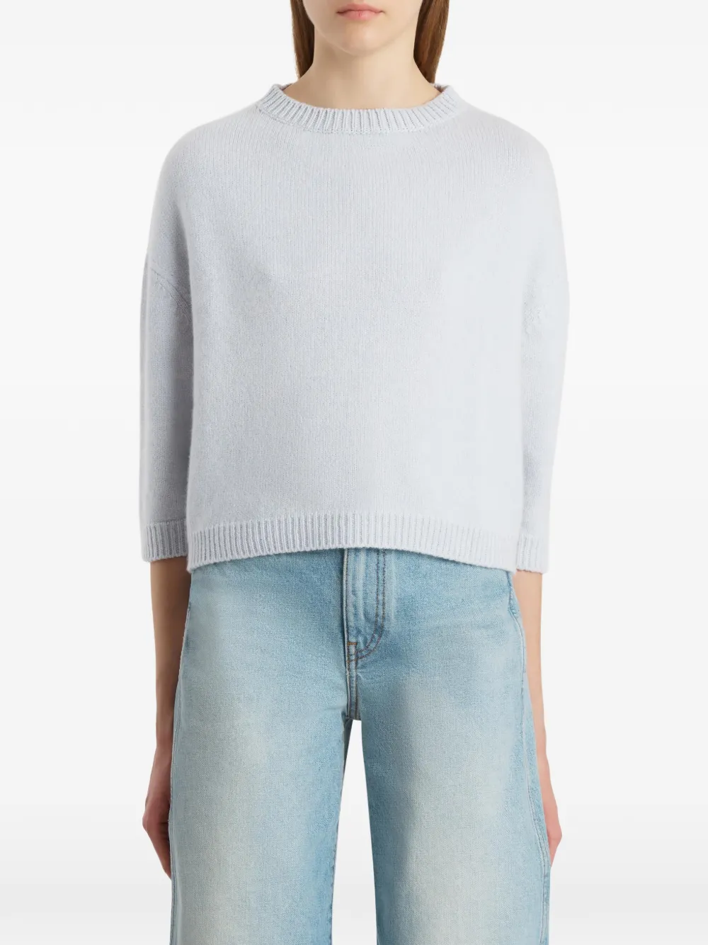  Khaite Pull Sabina - Bleu 