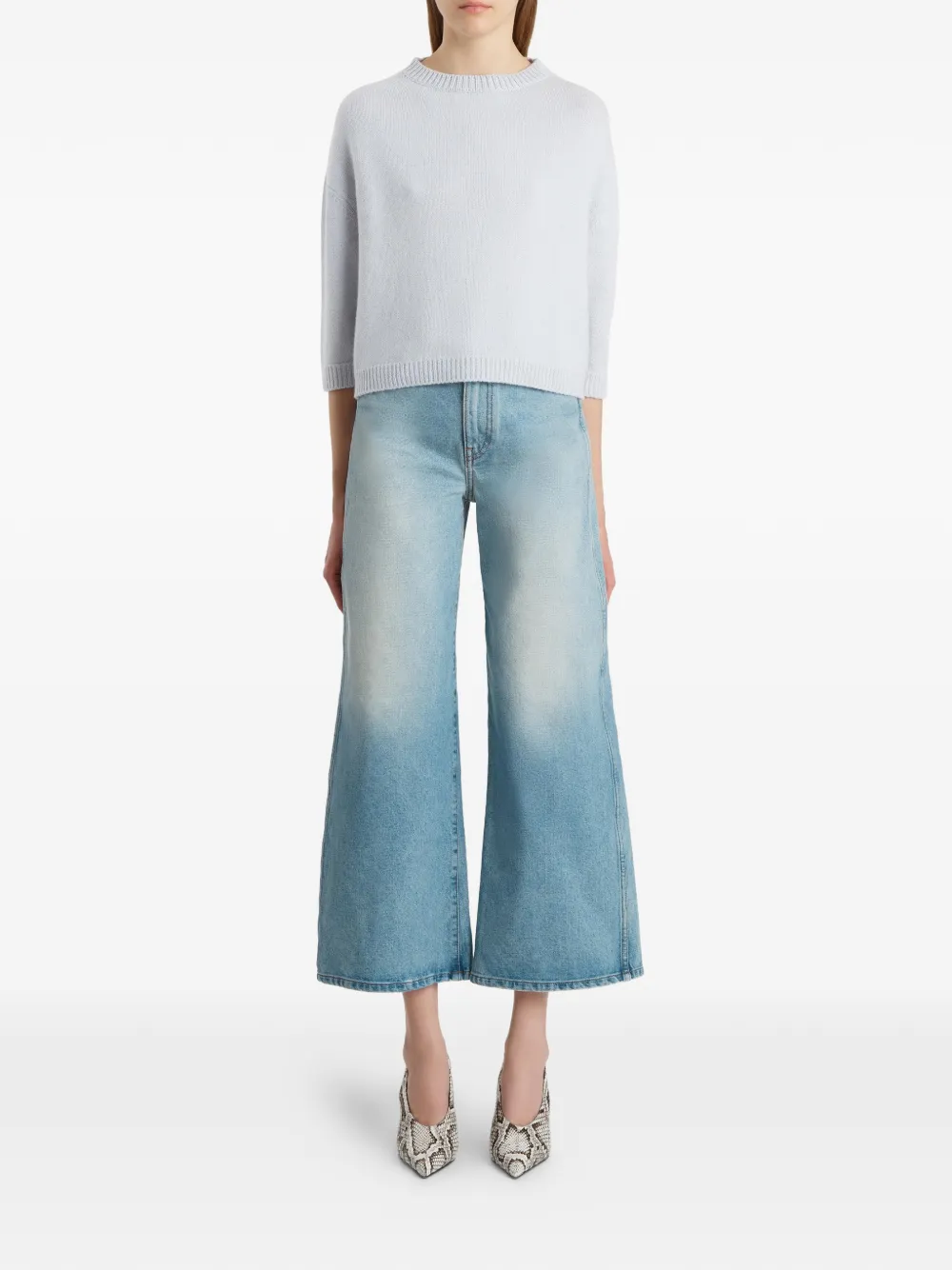  Khaite Pull Sabina - Bleu 