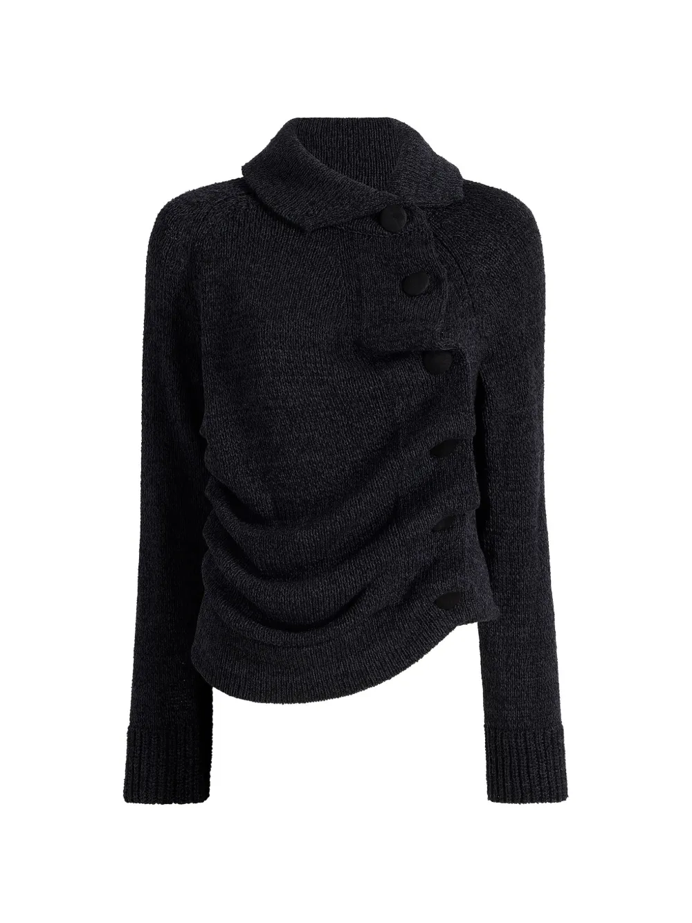 KHAITE Geknöpfter Cardigan - Grau