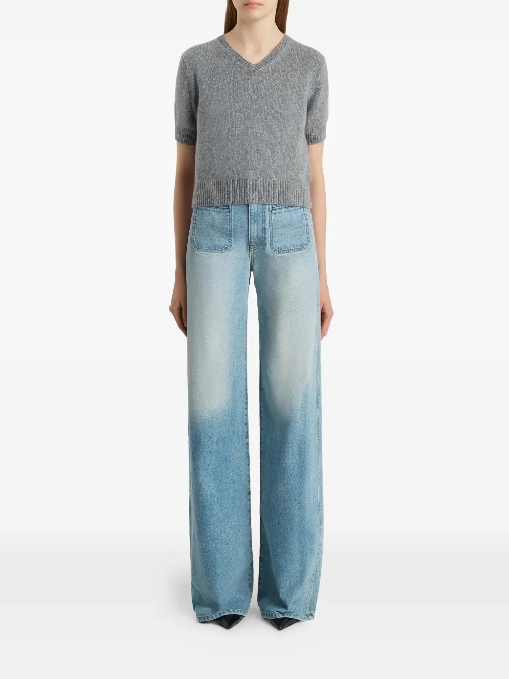  Khaite Pull Jas - Gris 
