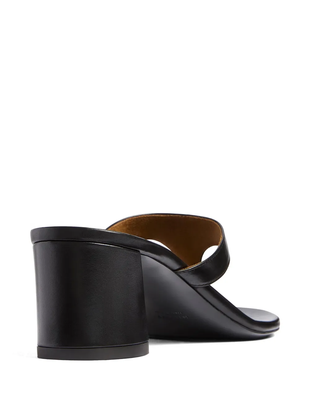 KHAITE Sandalen met T-bandje Zwart