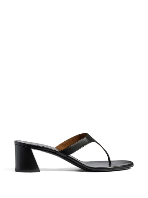 KHAITE T-bar sandals