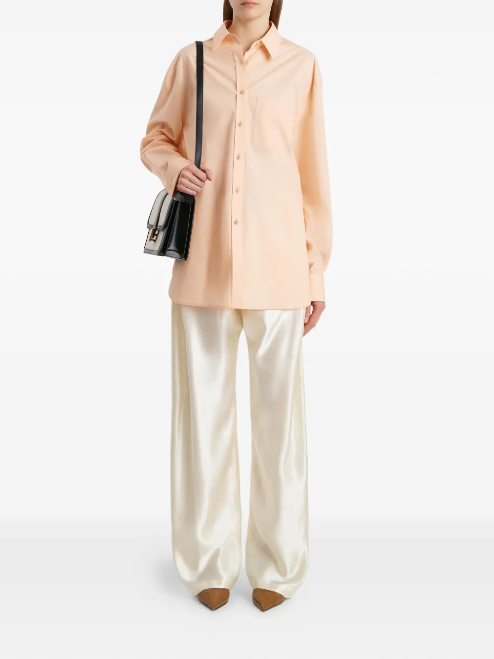  Khaite Cotton Shirt - Pink 