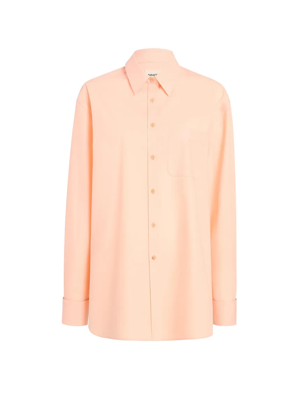 KHAITE cotton shirt - Rosa