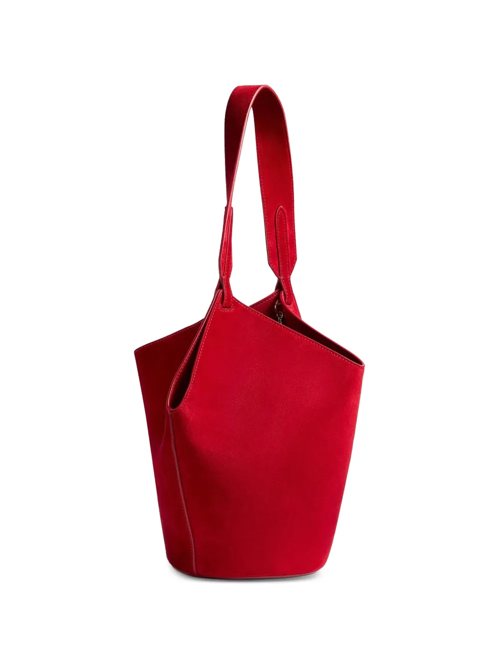  Khaite Mini Lotus Tote - Red 