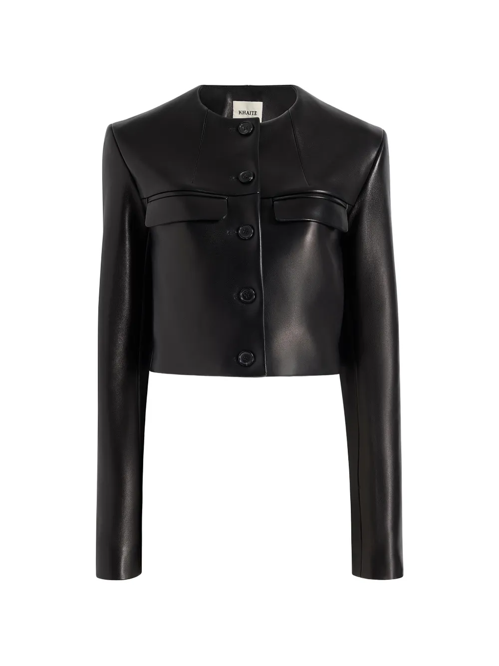 KHAITE Giacca in pelle - Nero