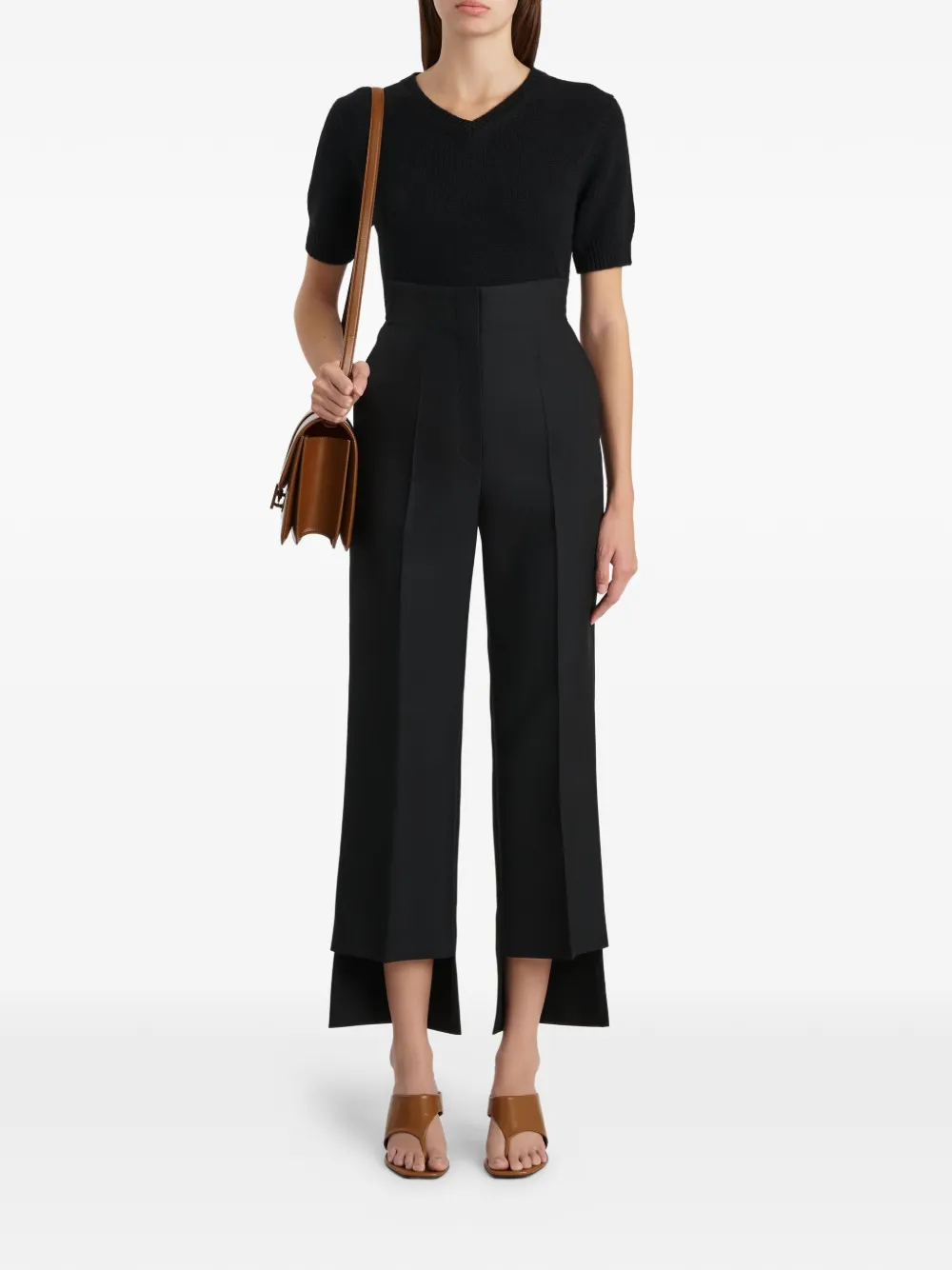  Khaite Pull Jas - Noir 