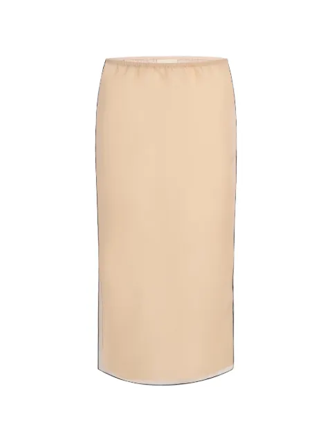 KHAITE Syndi silk skirt