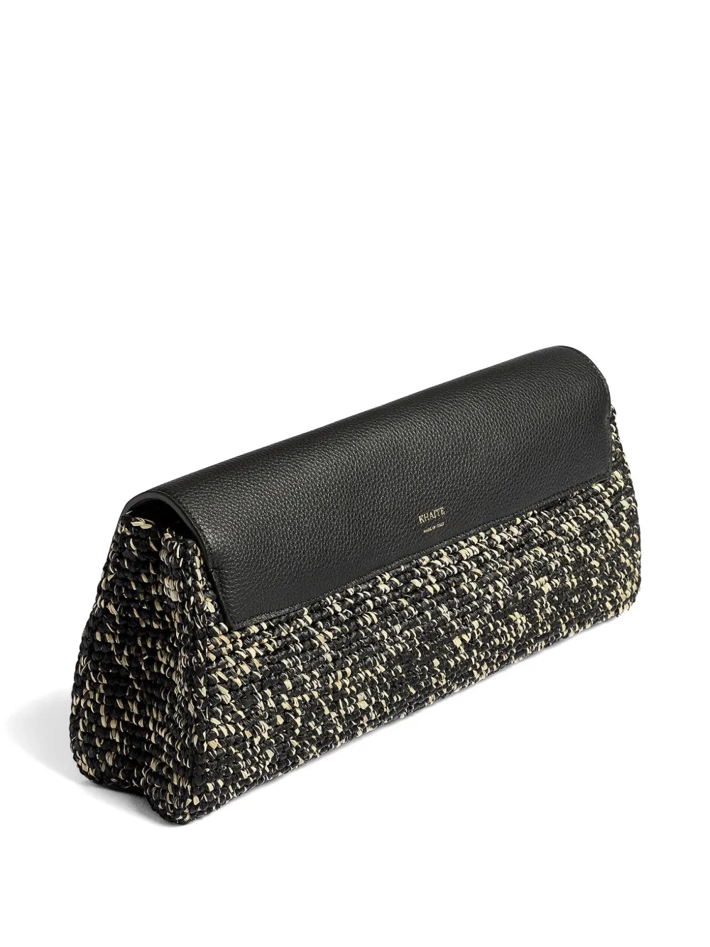 KHAITE Clutch met reliëf Zwart