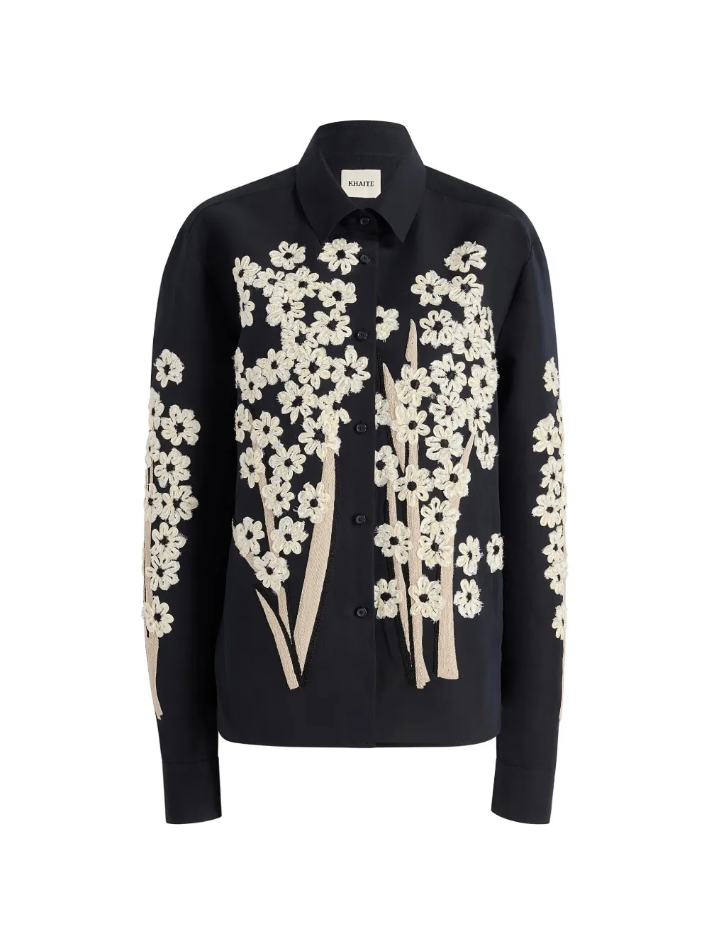 KHAITE Camicia Argo - Nero