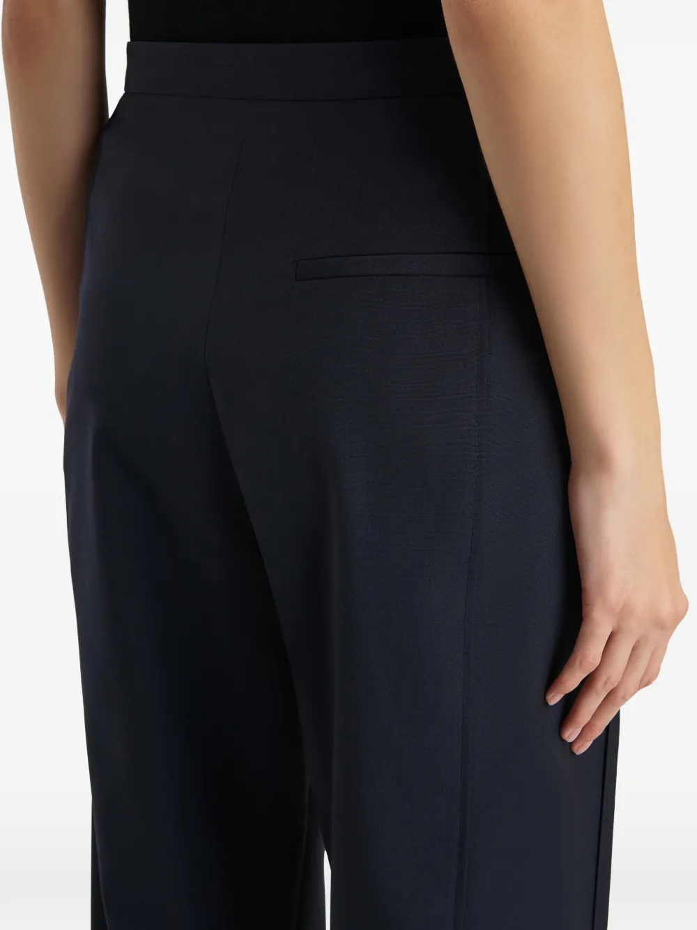 KHAITE Borden broek Blauw