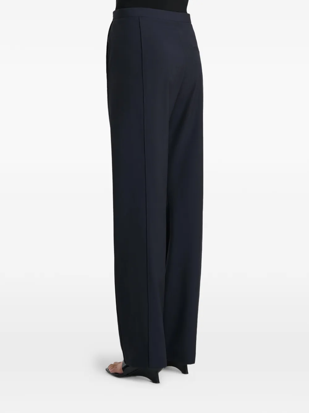 KHAITE Borden broek Blauw