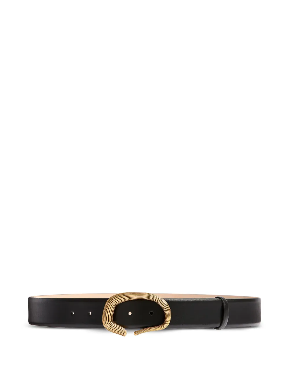 KHAITE Santa Fe belt - Nero