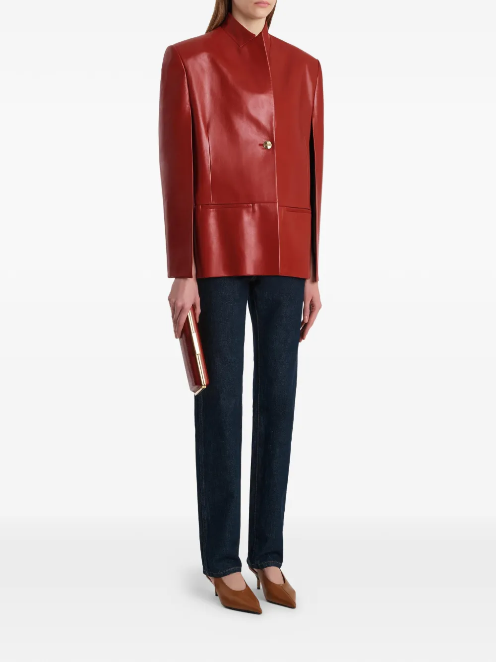  Khaite Dolso Jacket - Red 