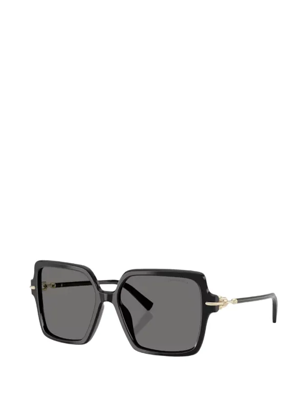 Tiffany & Co Eyewear スクエアフレーム サングラス | ブラック