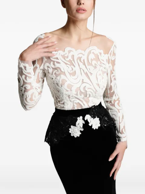 IMROSKA open back floral dress