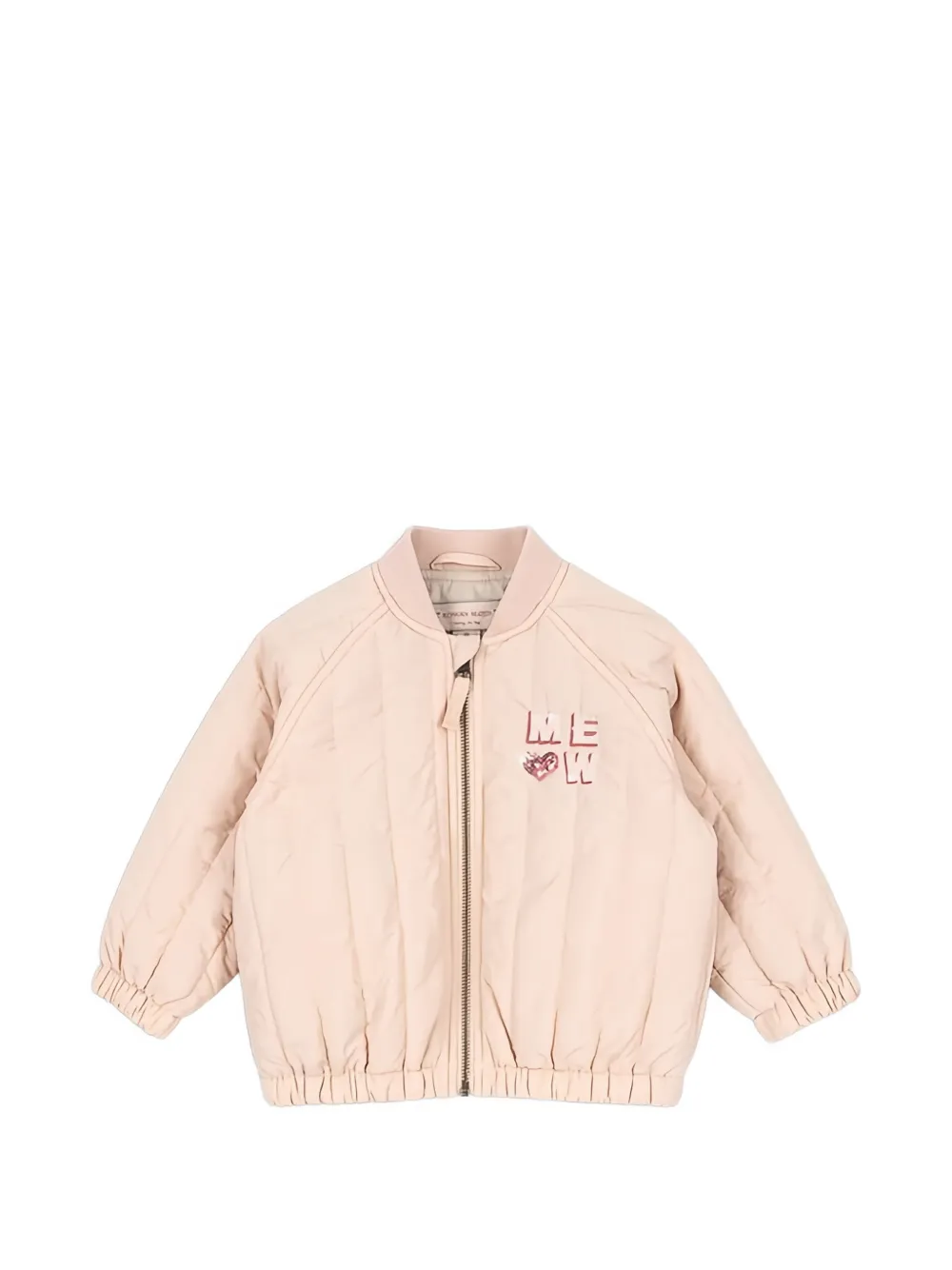 Konges Sløjd Juno Kitty quilted embroidered jacket - Rosa
