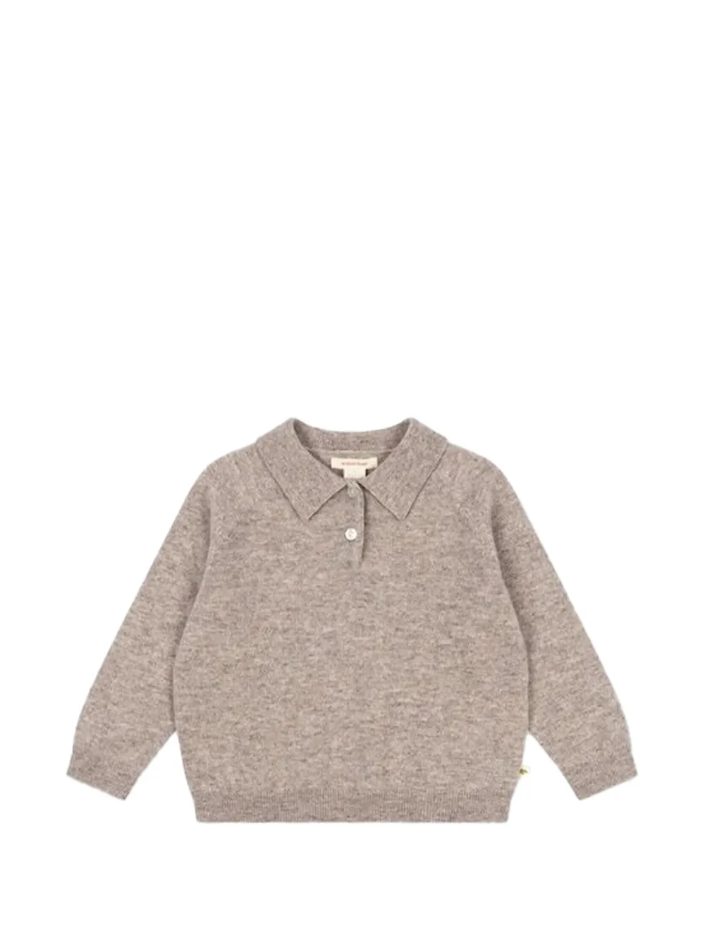 Konges Sløjd buttoned polo top - Toni neutri