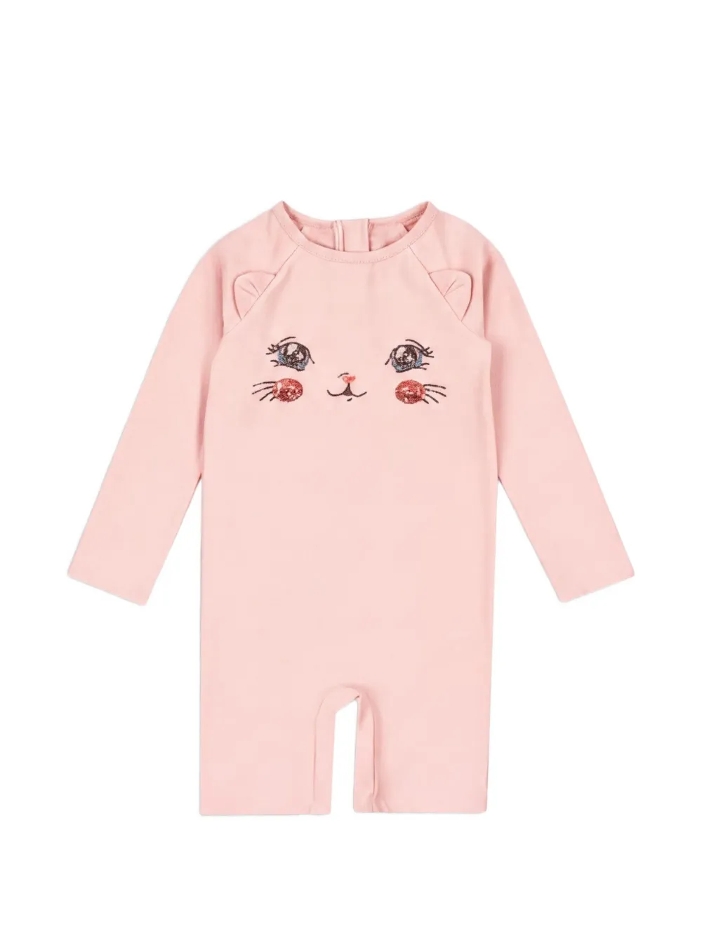 Konges Sløjd cat-print swimsuit - Rosa