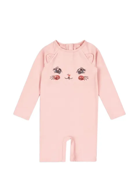 Konges Sløjd cat-print swimsuit