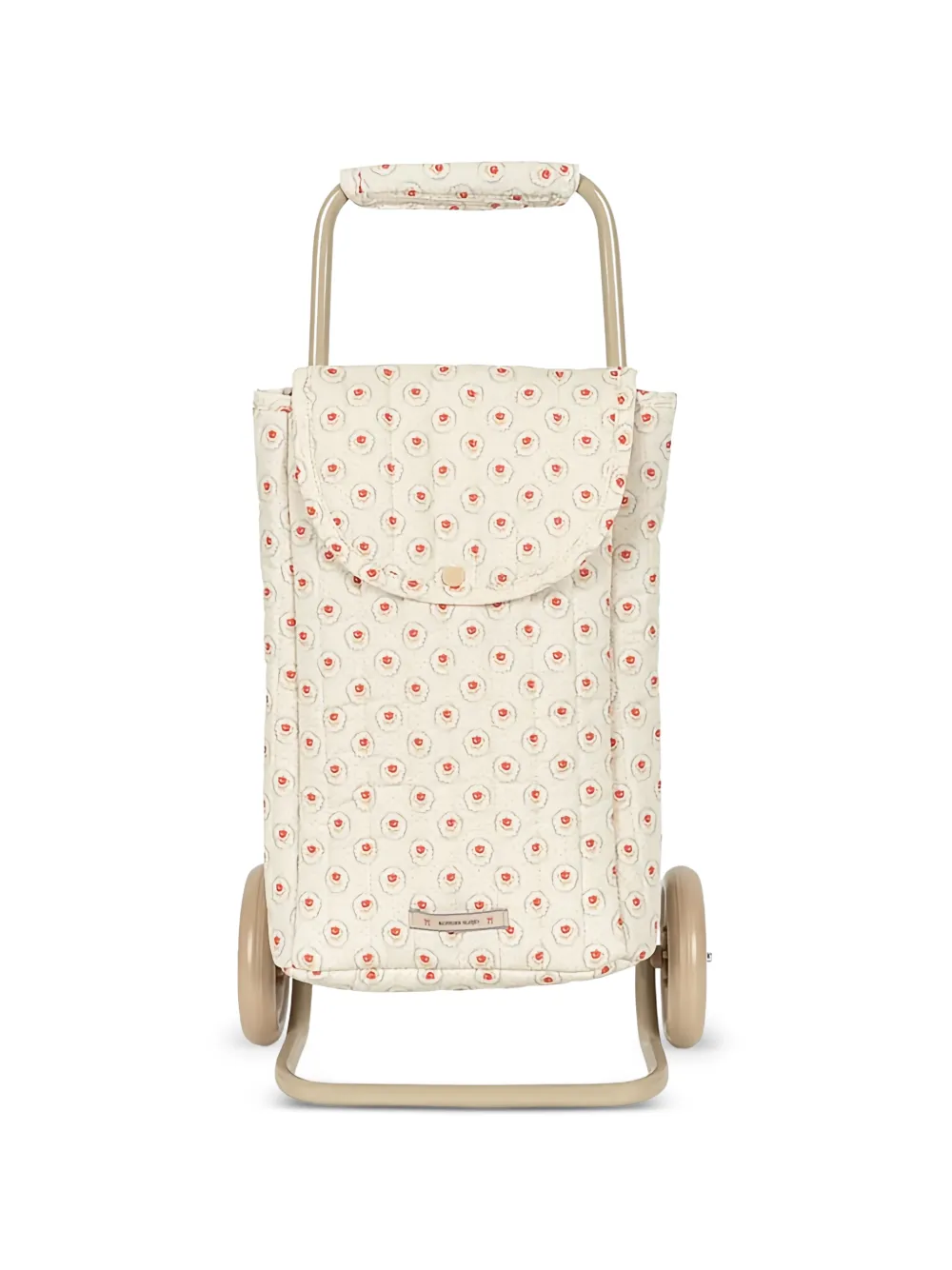 Konges Sløjd floral-print toy trolley - Nude