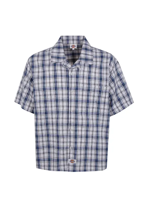 DICKIES check-pattern short-sleeve shirt