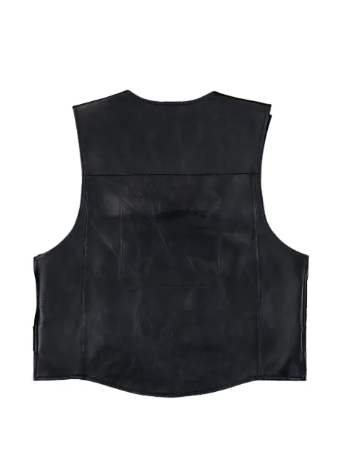 VETEMENTS leather vest