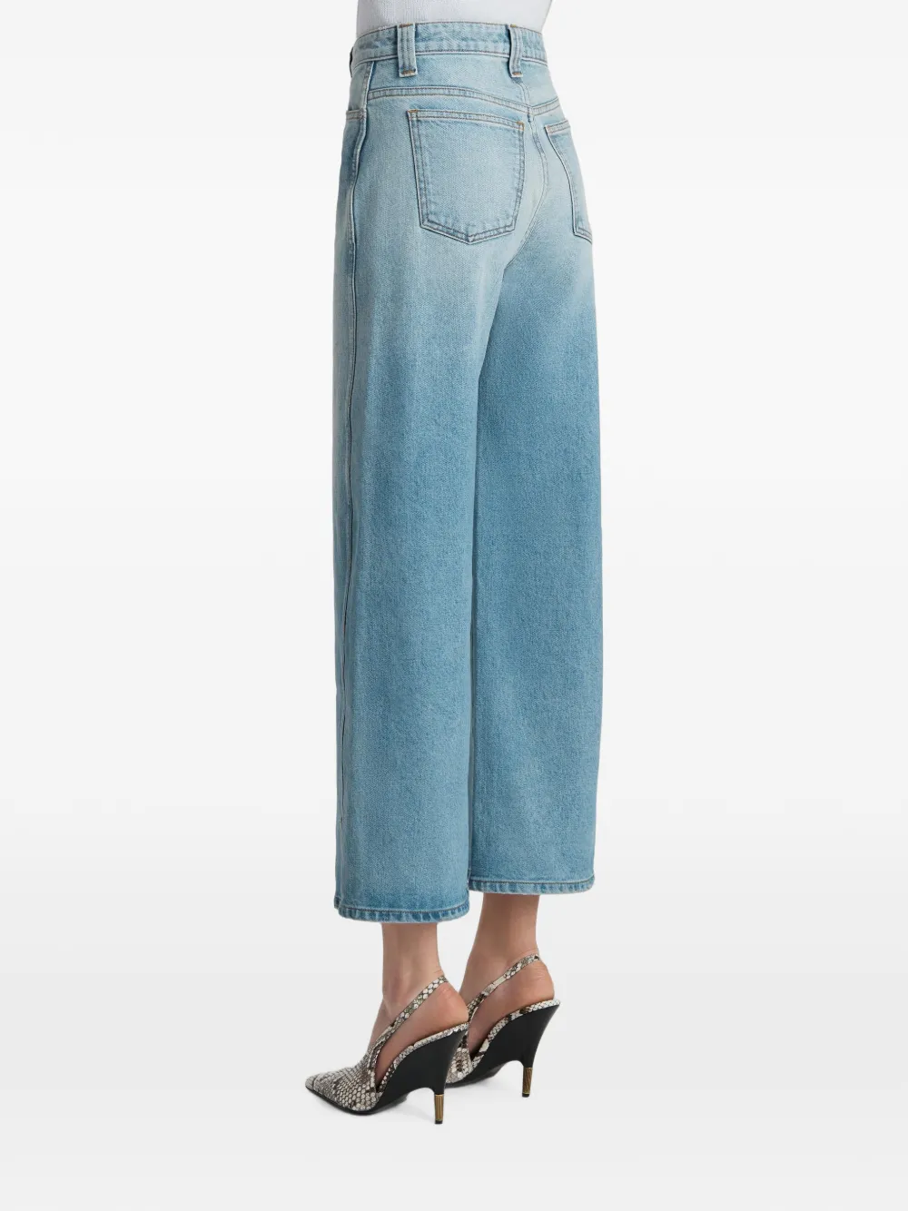 KHAITE Delina jeans Blauw