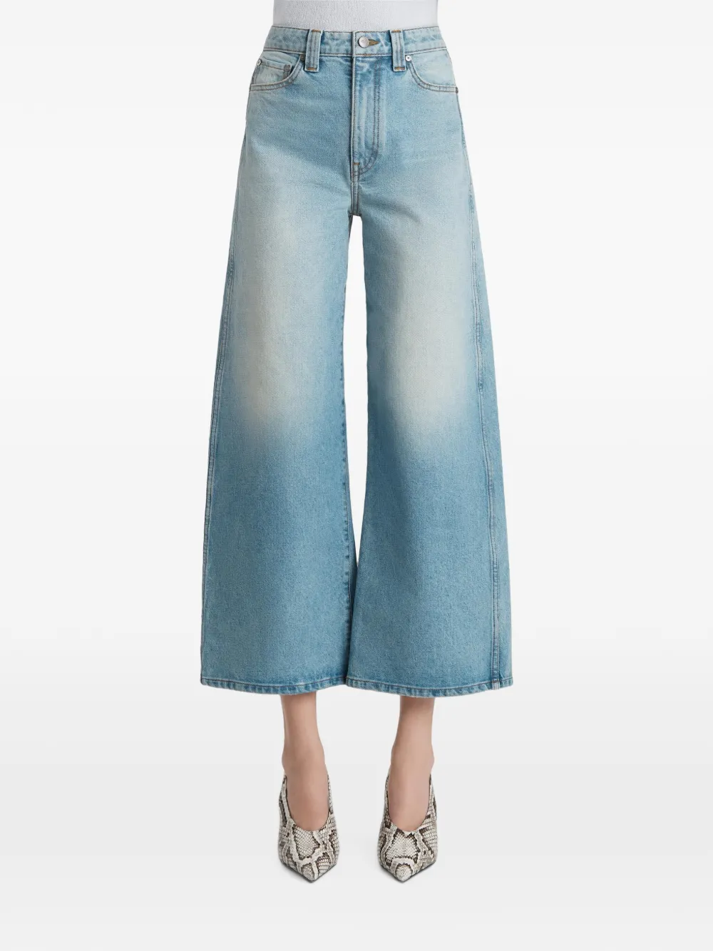 KHAITE Delina jeans Blauw