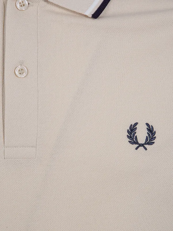 Fred Perry ツインティッピング ピケ ポロシャツ | ニュートラル
