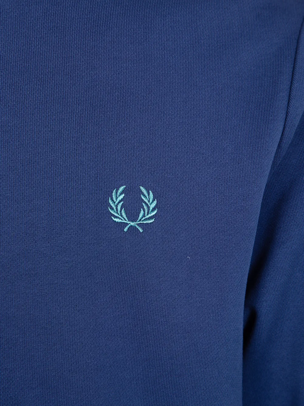  Fred Perry Jersey Con Logo Bordado - Azul 