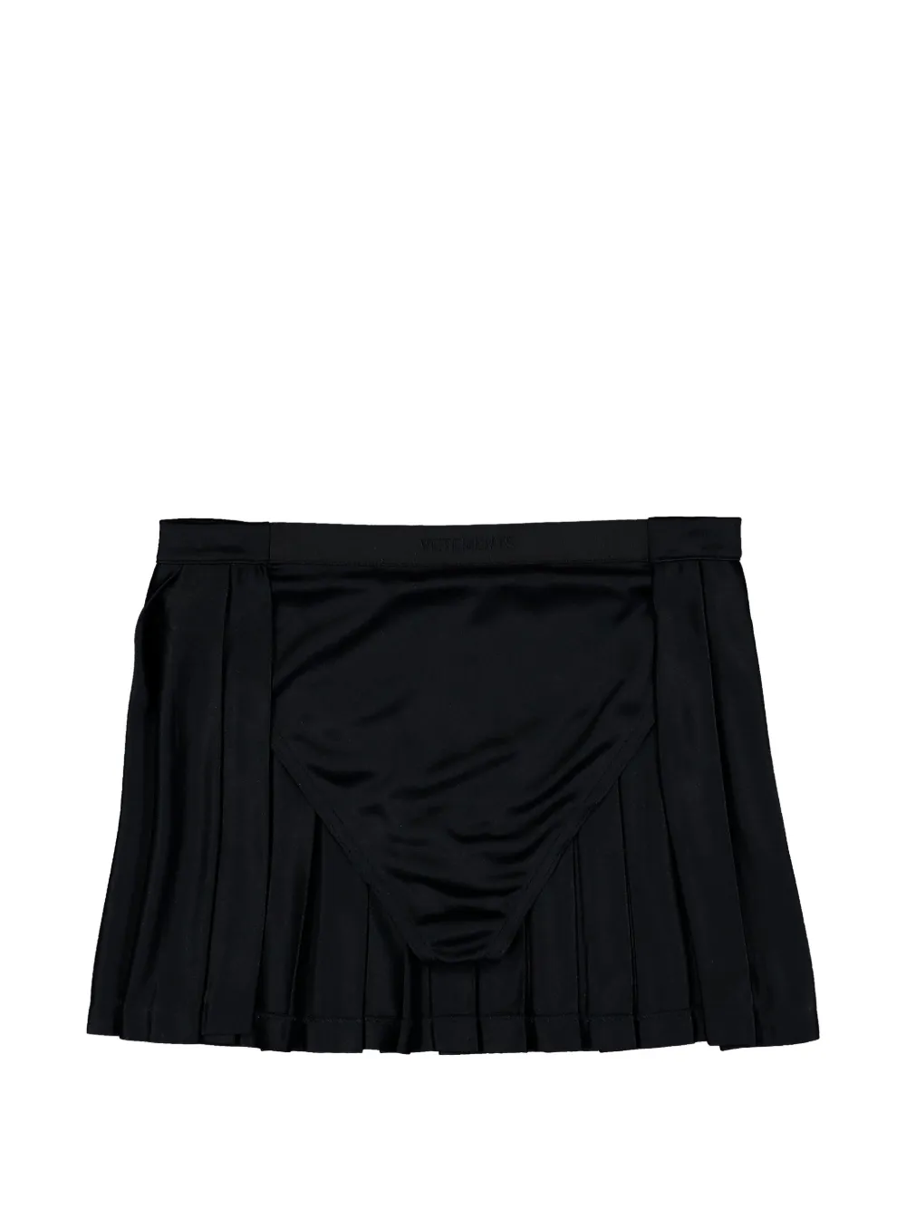 VETEMENTS pleated skirt - Nero