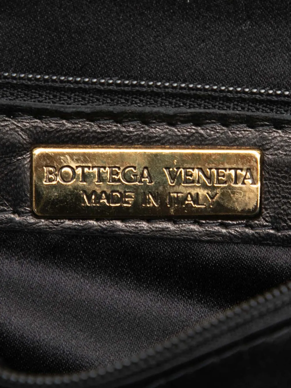 2012-2025 Satin Intrecciato Flap Crossbody Bag