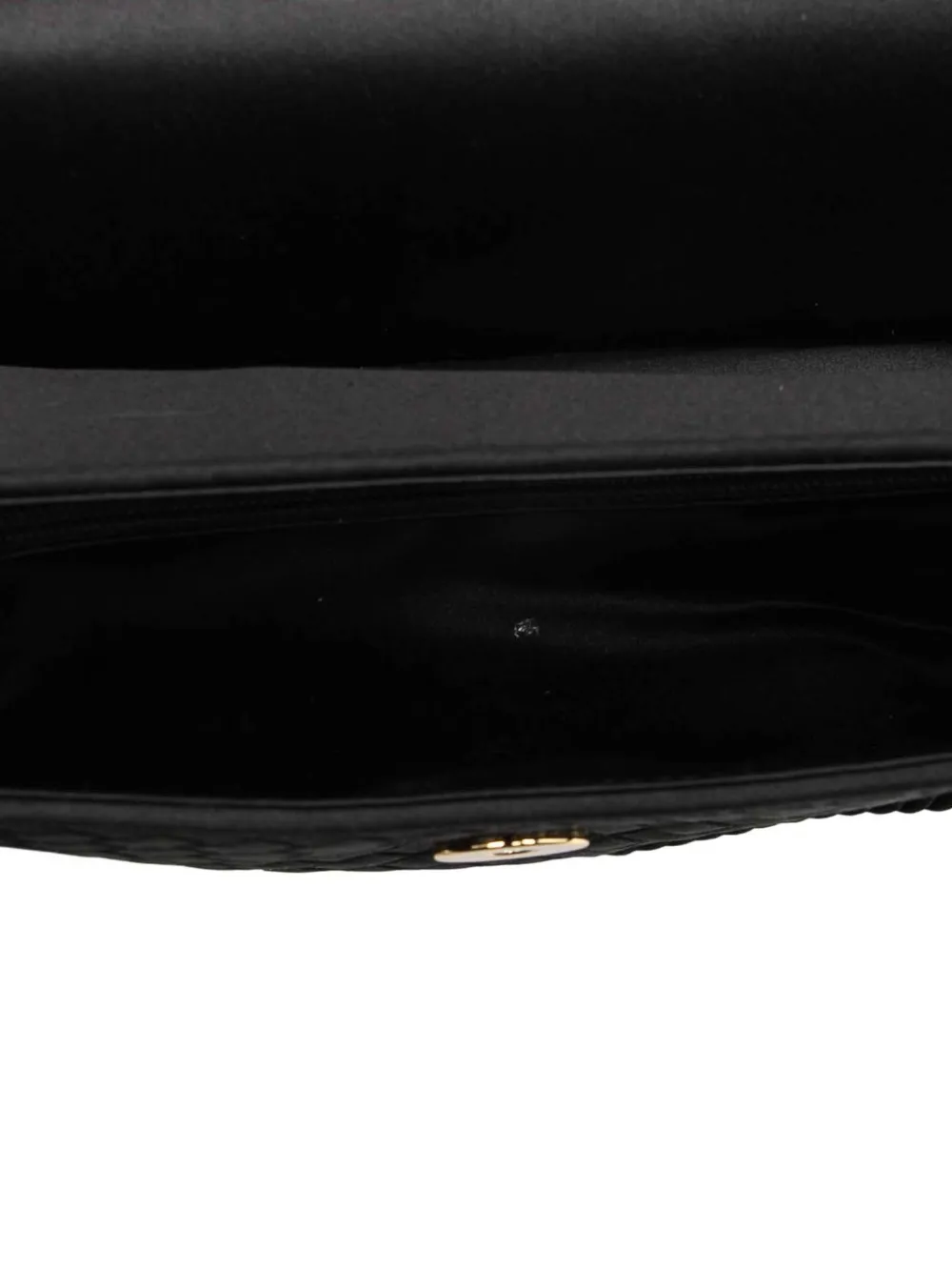 2012-2025 Satin Intrecciato Flap Crossbody Bag