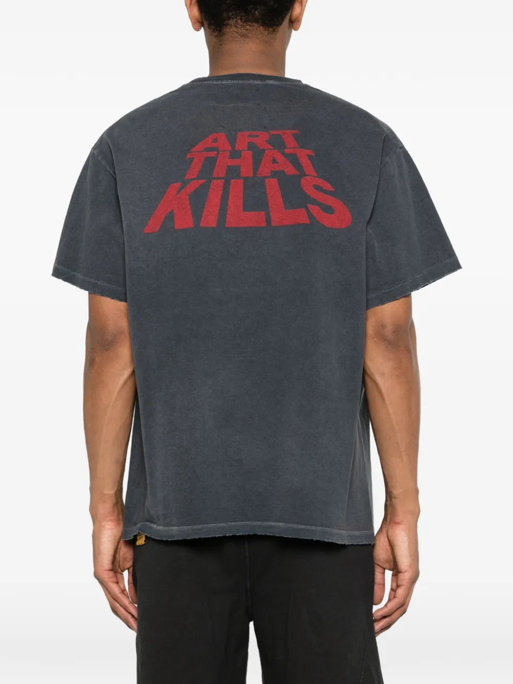 GALLERY DEPT. T-shirt met skelet-print Zwart