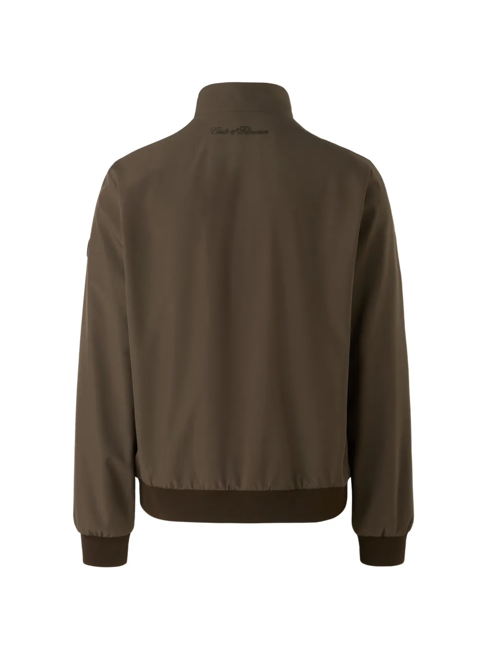  Conte Of Florence Zip-up Bomber Jacket - Brown 