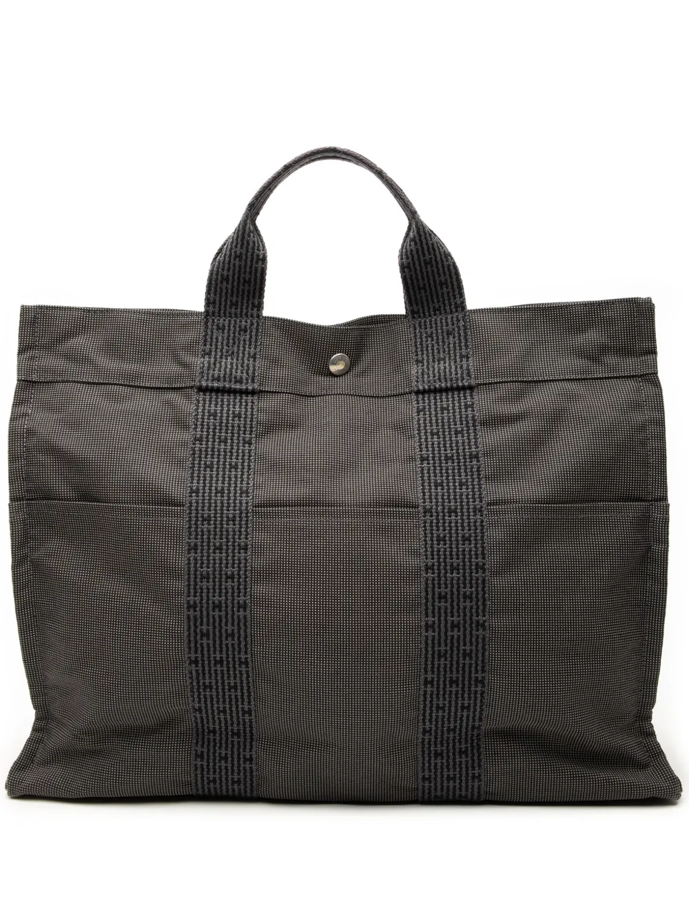 Hermès Pre-Owned 20th Century Canvas Herline MM tote bag - Grey