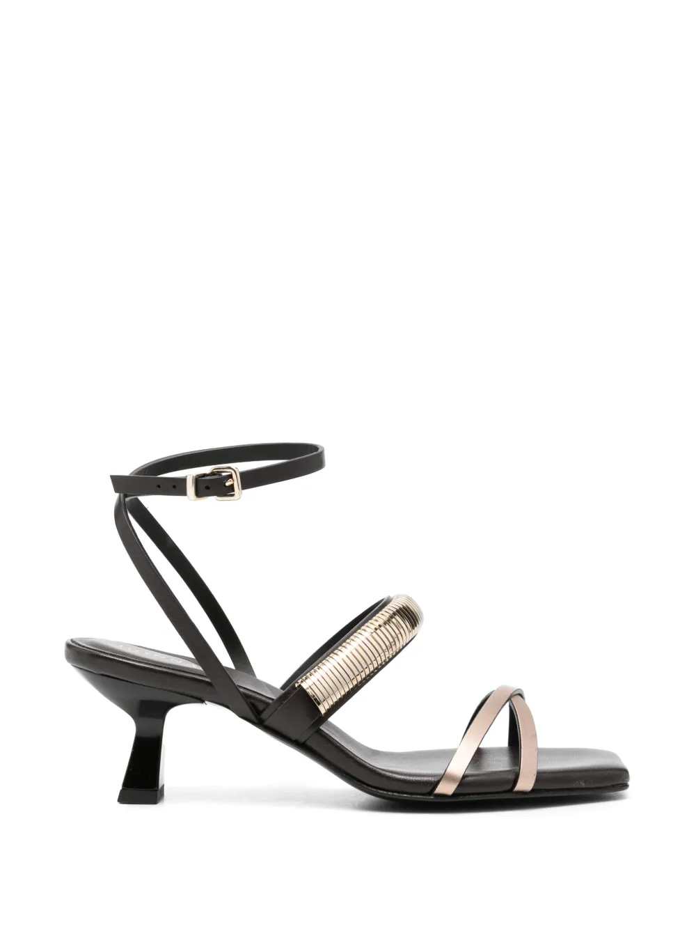 Donnarì metallic-strap sandals