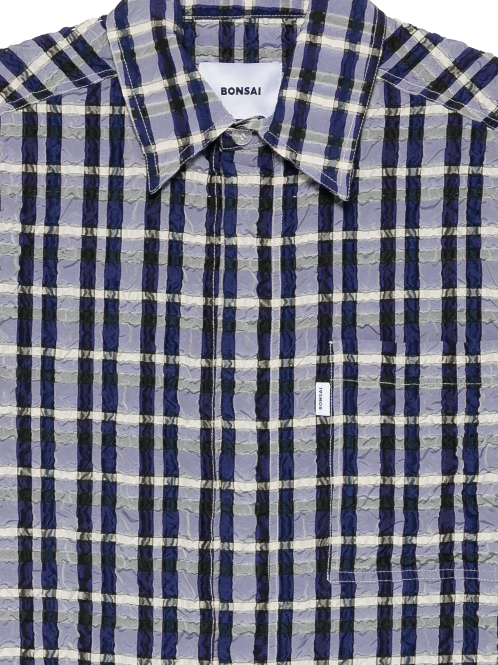  Bonsai Check Shirt - Blue 