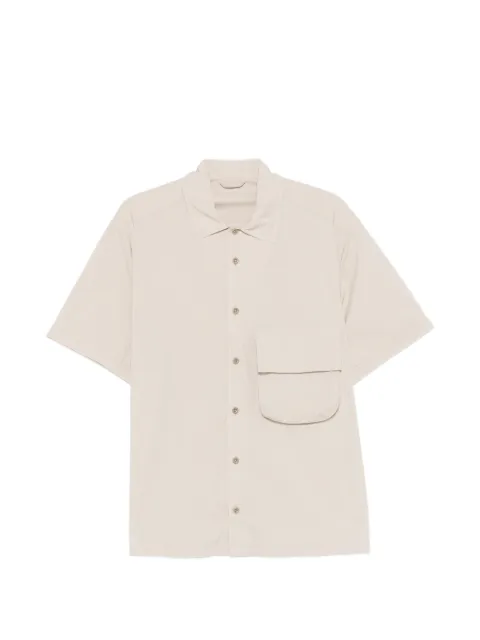 Ten C flap-pocket short-sleeve shirt