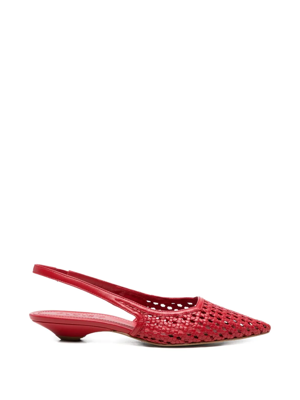 Harper leather slingback pumps