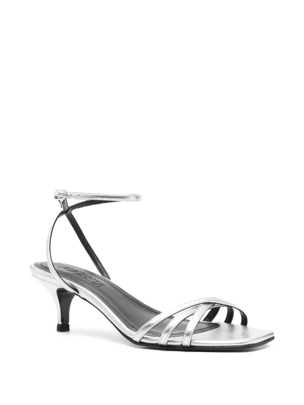  Augusta Criss Cross Uma Sandals - Silver 