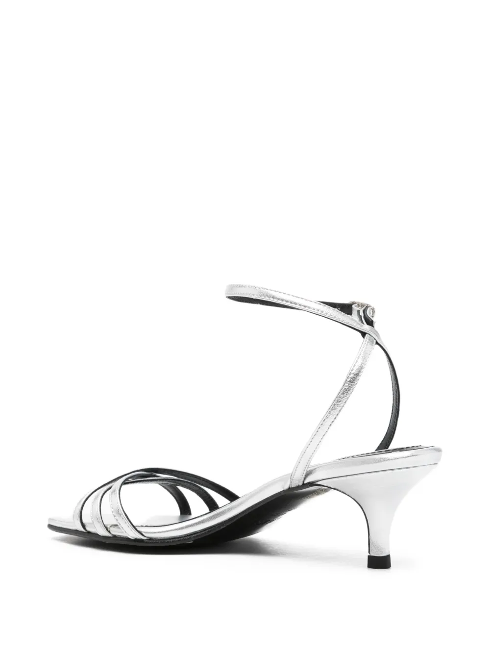  Augusta Criss Cross Uma Sandals - Silver 