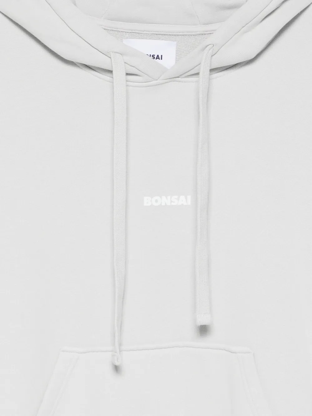 Bonsai Katoenen hoodie Grijs
