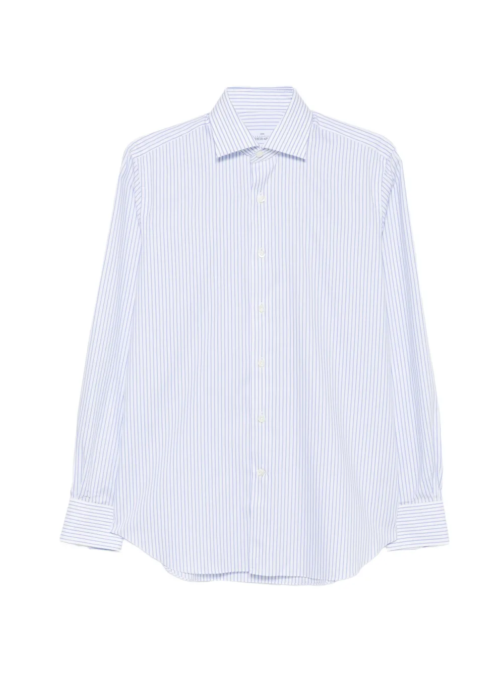 Alessandro Gherardi striped cotton shirt - Weiß