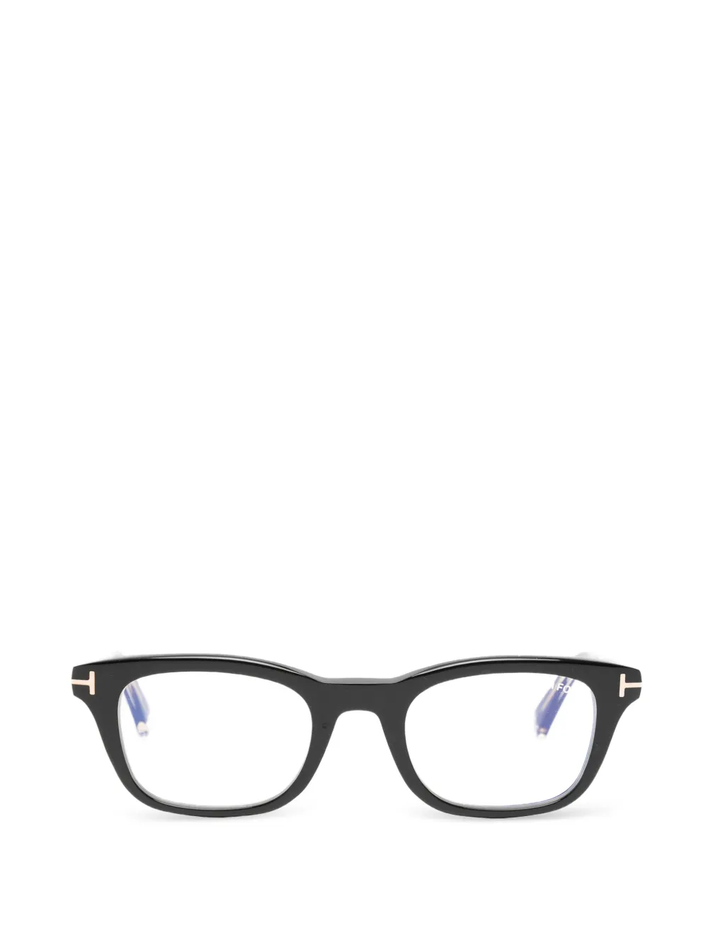 TOM FORD Eyewear browline frame glasses - Nero