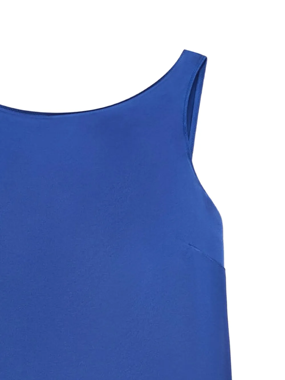 MALIPARMI Viscose mouwloze top Blauw