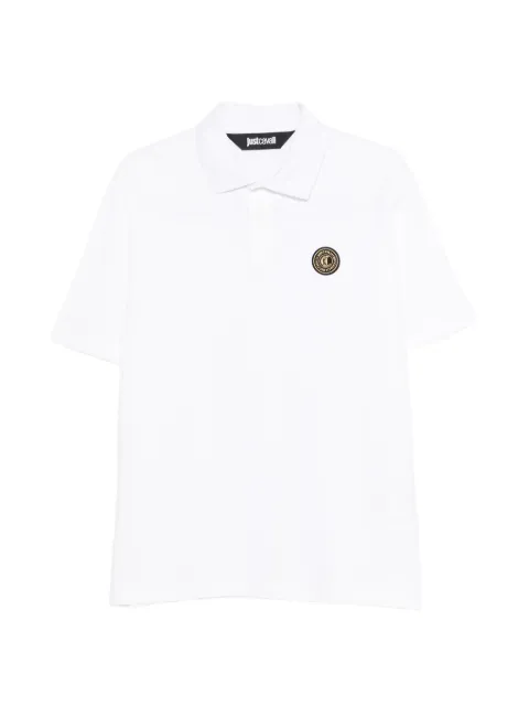 Just Cavalli polo con parche del logo