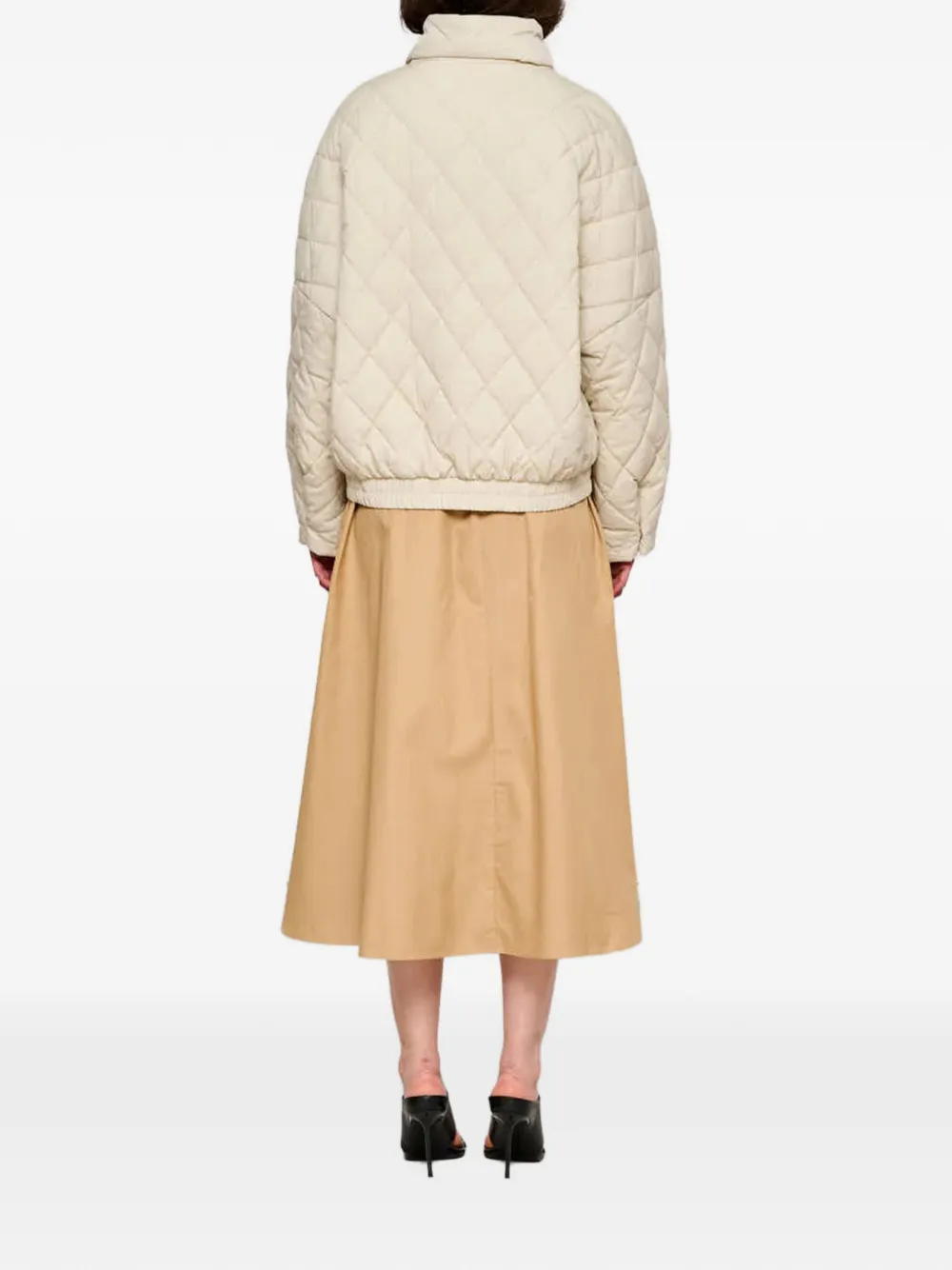  Oof Wear Quilted Jacket - Neutrals 