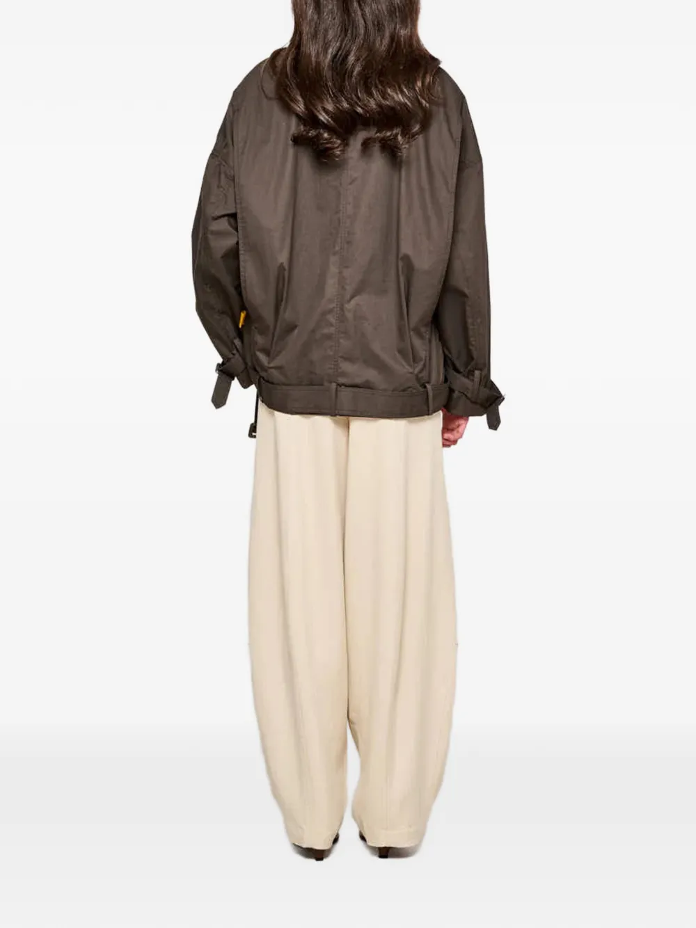  Oof Wear Buttoned Jacket - Brown 